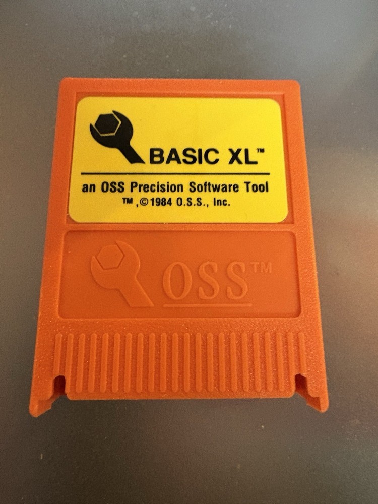 🔥1984 OSS BASIC XL Toolkit Cartridge For Atari 400/800/XL/XE Computer🔥