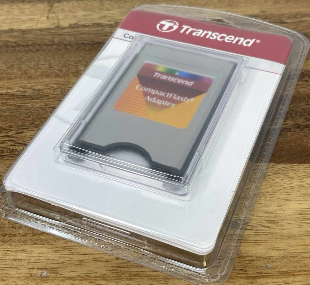 Transcend CompactFlash Adapter TSOMCF2PC NEW in sealed package
