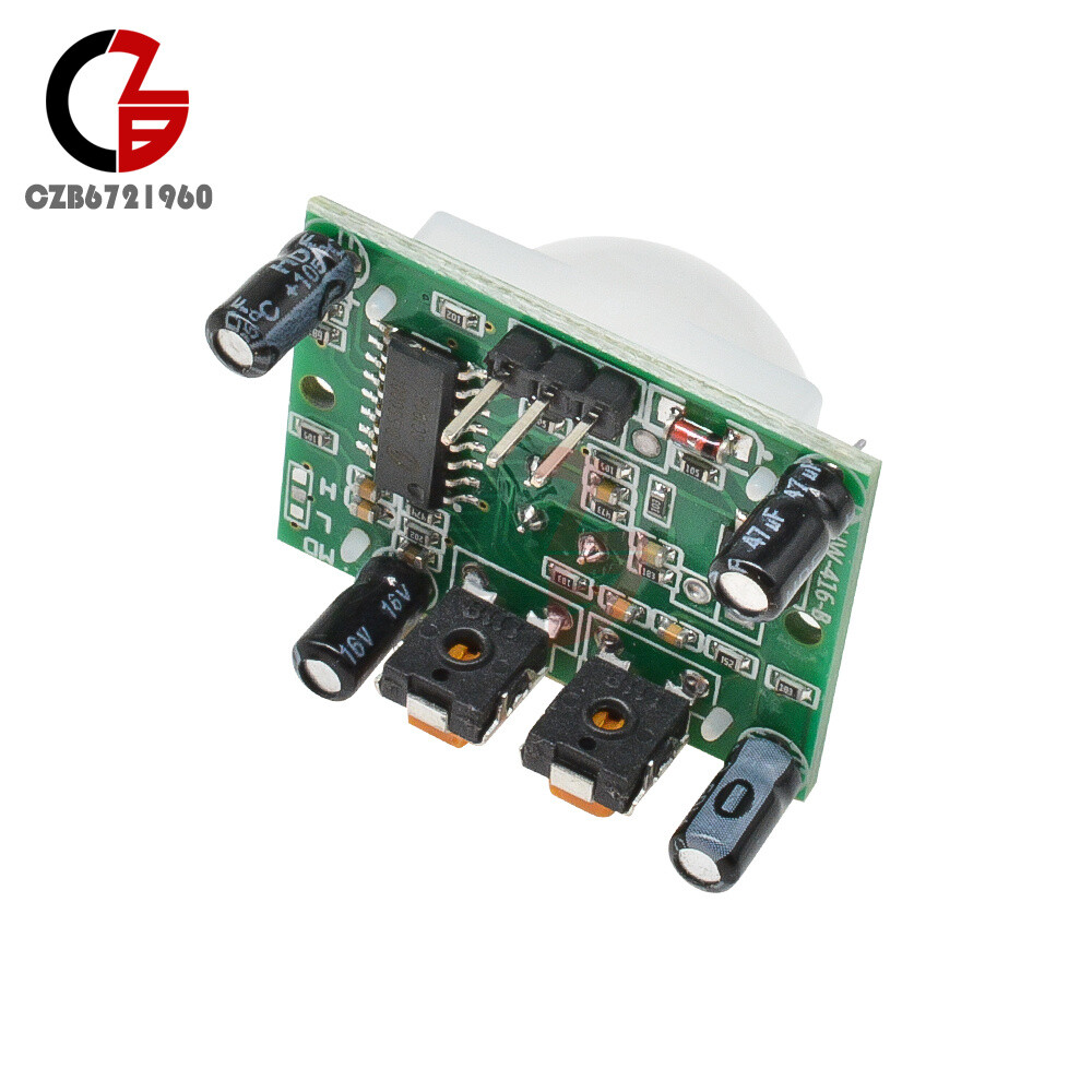 2Pcs HC-SR501 Pyroelectric Infrared IR PIR Motion Sensor Detector Module