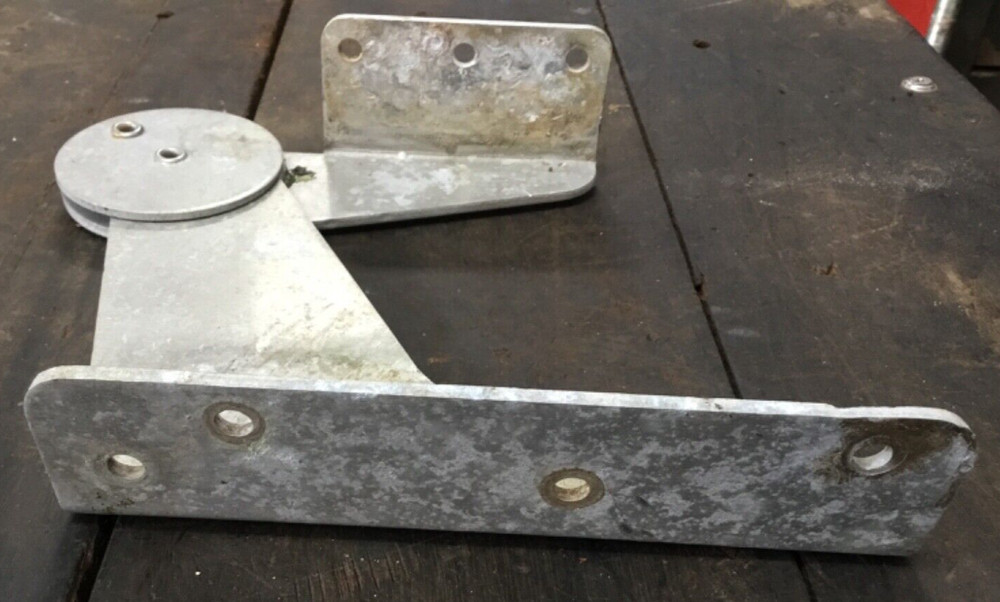 Pair Folding Aluminum Boat Seat Brackets Hinges
