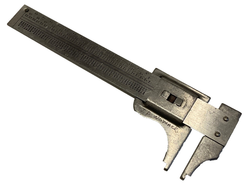 GENERAL TOOLS 5” SLIDE CALIPERS, No. 729, USA