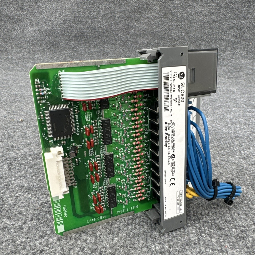 Allen Bradley 1746-IB16 Ser C Input Module Used