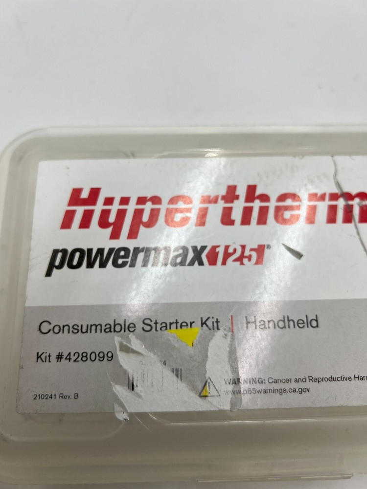 Hypertherm 428099 Consumable Starter Assembly For Powermax125 Hand Torch