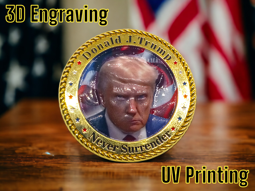 Donald Trump "No Surrender" Challenge Coin