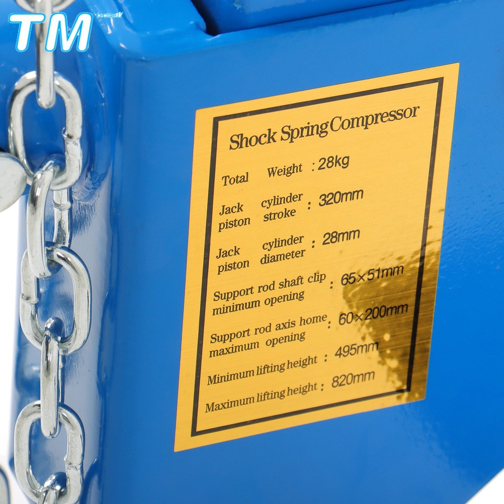 Blue 4.5Ton Coil Spring Compressor Auto Strut Hydraulic Compressor Removing Tool