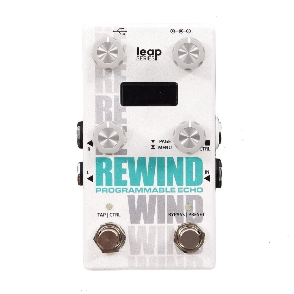 Rewind Programmable Echo Pedal