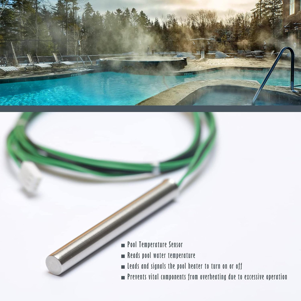 009577F Pool Temperature Sensor Lid Units Replacement for Raypak Heater Spa 12 M