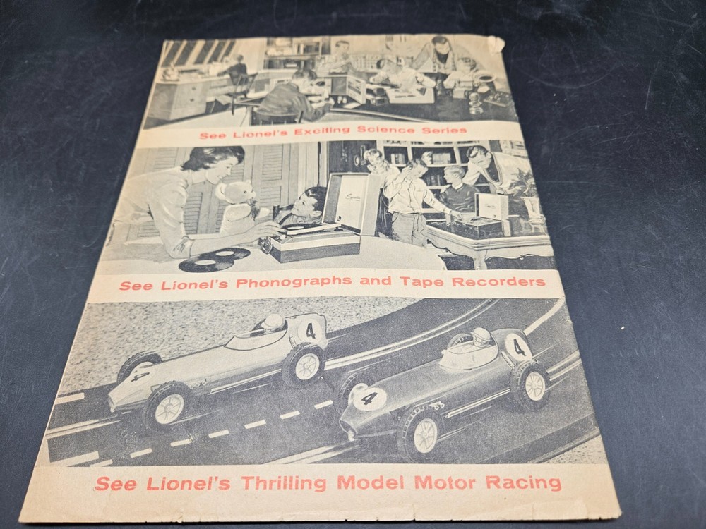 1962 LIONEL CATALOG Toy Train & Accessory Postwar catalog