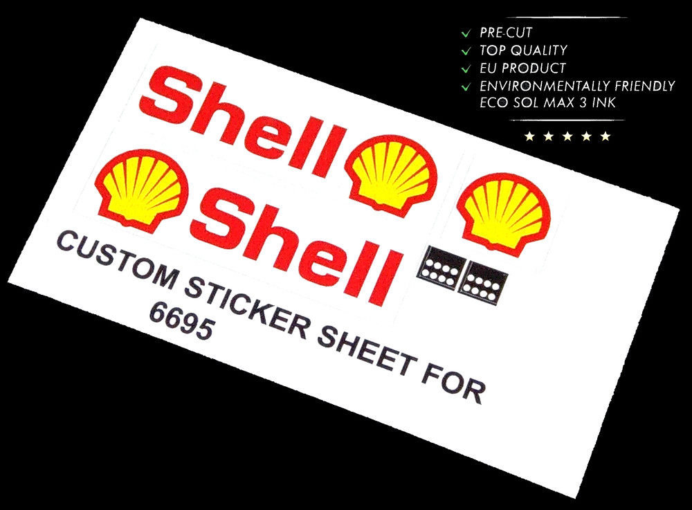 Custom Sticker for 6695 Replacement Sticker for 6695