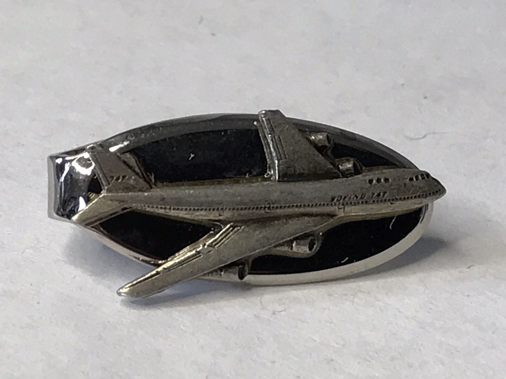 BOEING 747 Tie Clip
