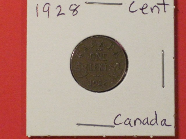 1928 Small Cent - Canada - KM# 28 - Very nice