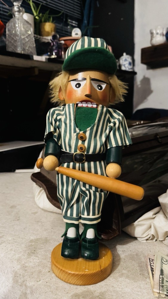 Steinbeck Baseball Nutcracker