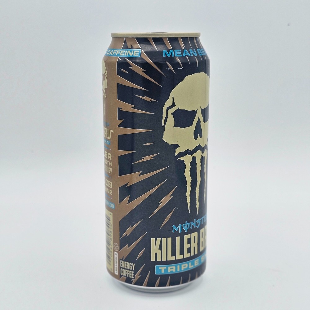 Java Monster Mean Bean – Coffee + Energy Drink – Single 16oz Can – New Sealed