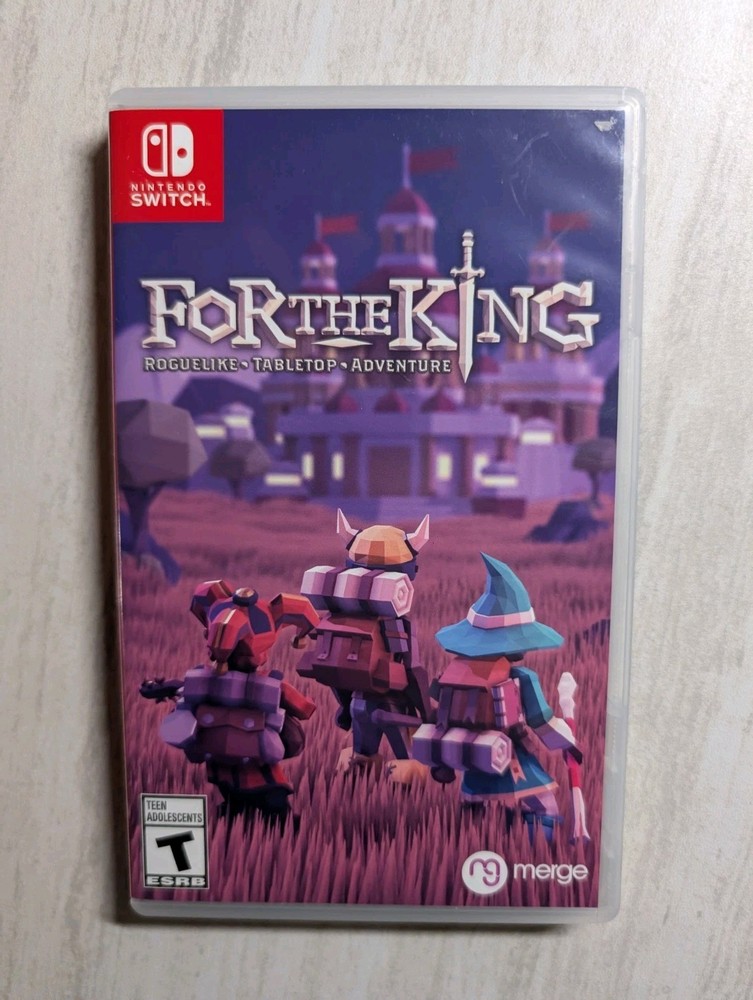 NO GAME For The King Nintendo Switch Case