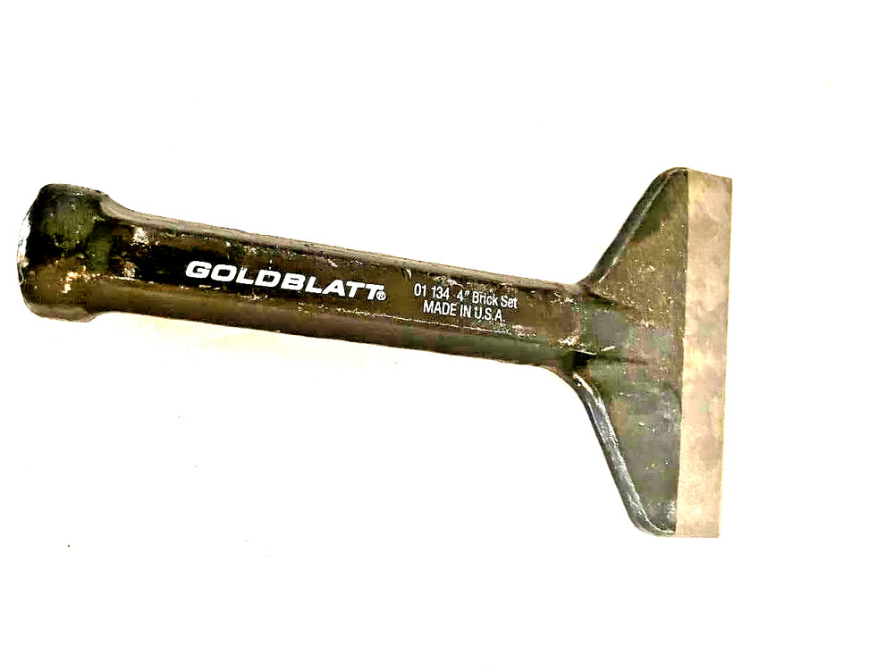 GOLDBLATT 01134 Brick Chisel 4 in