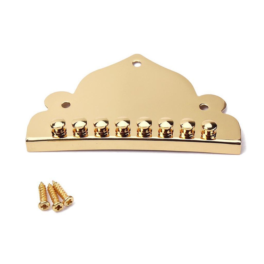 8 String Mandolin Tailpiece with Mounting Screws for