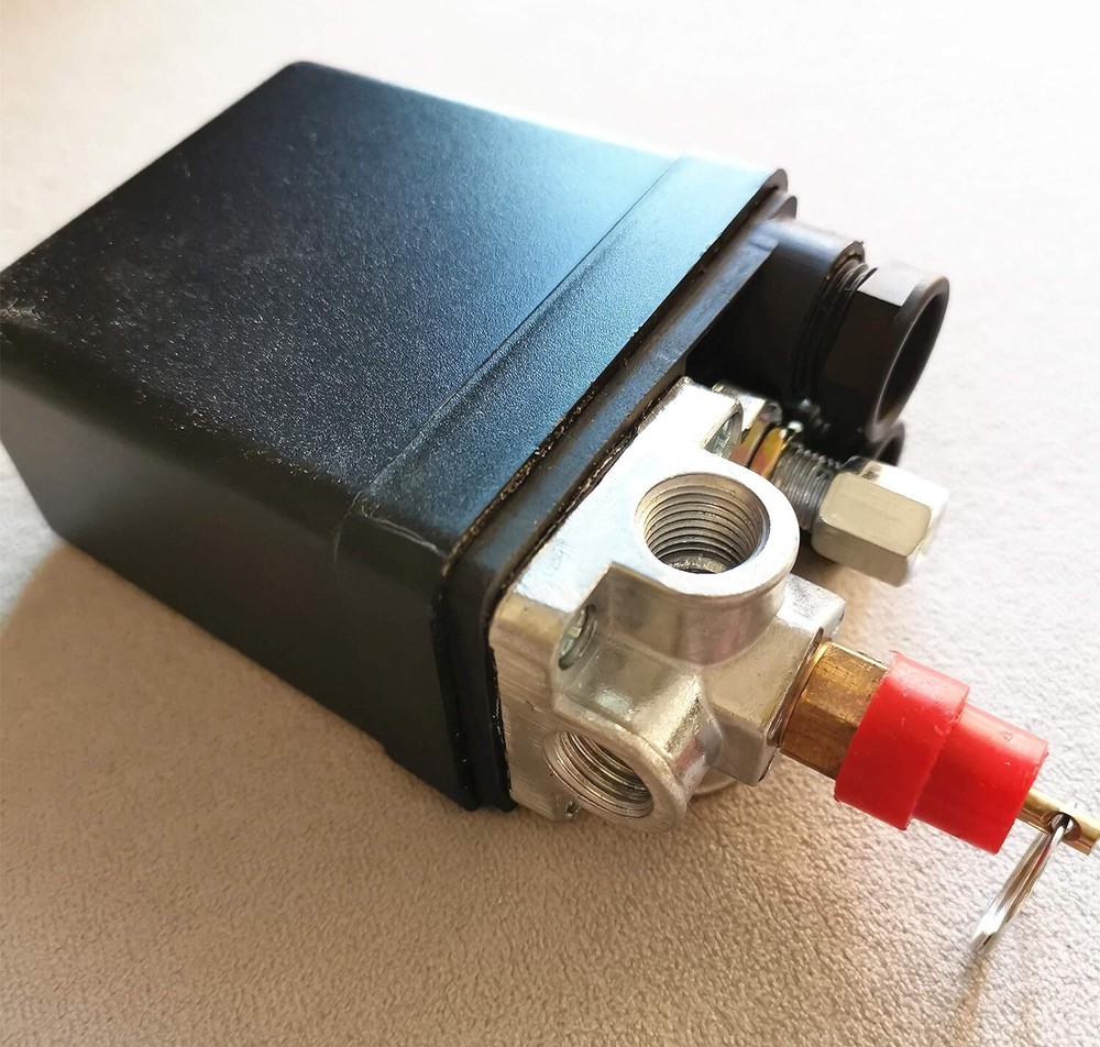 Valvula De Control Del Interruptor De Presion Del Compresor De Aire Neumatico...