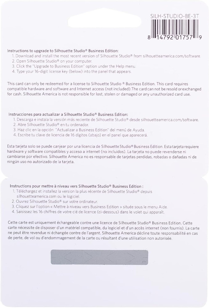 Silhouette Business Software Edition Multicolor For Small Business Use