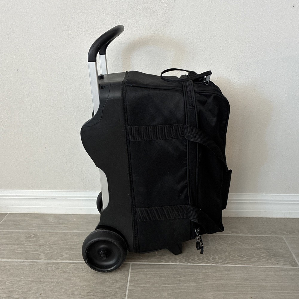 KR Strikeforce 2 Bowling Ball Roller Bag Case Black