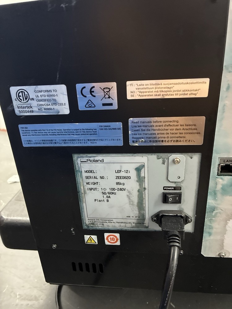 Roland Versa Uv Printer LEF-12i