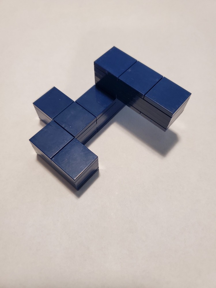 100% Lego Cube Puzzle, Brain Teaser