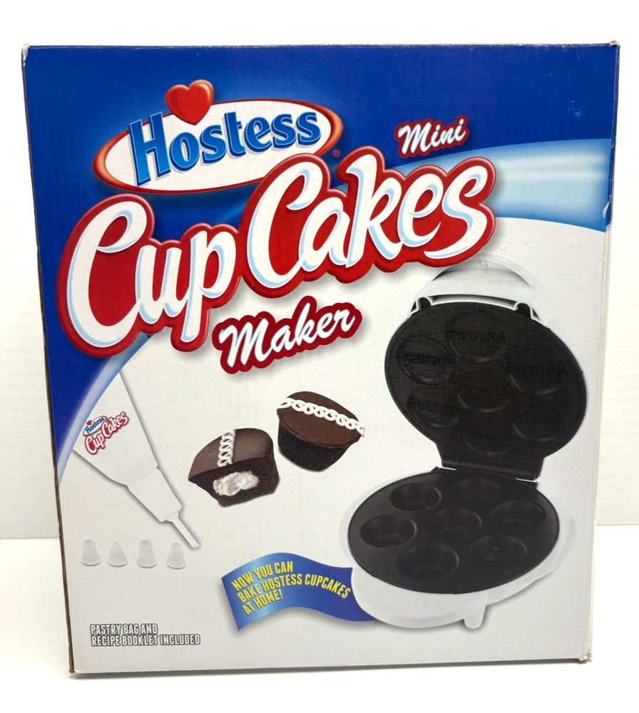 HOSTESS Mini Cupcakes Maker Bake Hostess Cupcakes at Home--NEW