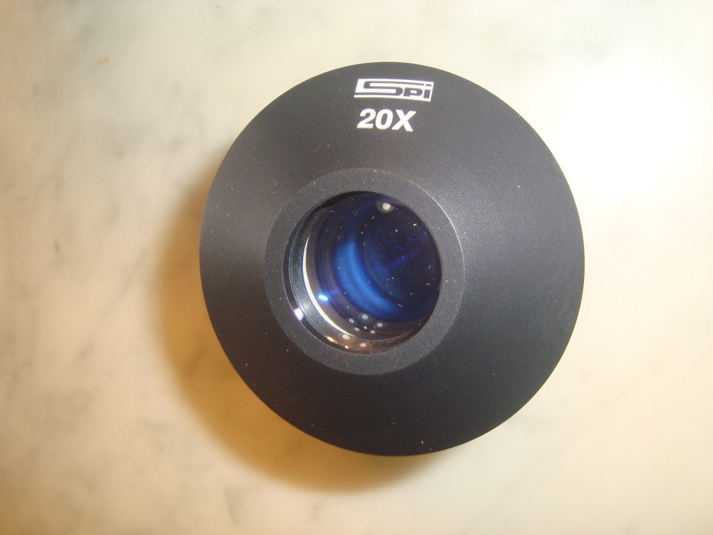 New SPI Optical Comparator 12" Screen 20x Lens