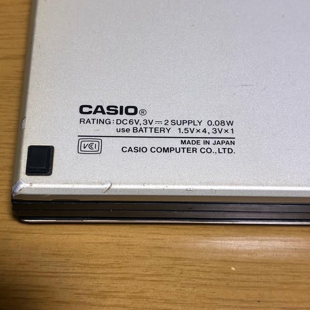 CASIO VX-4 mini Pocket Personal Computer Calculator Tested Working From Japan