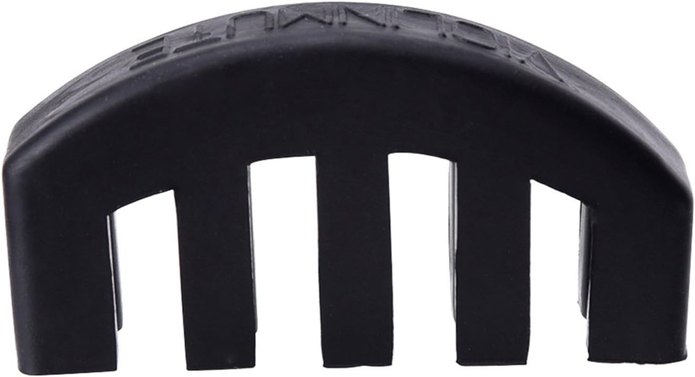 Rubber 4/4 Violin Practice Mute, Black