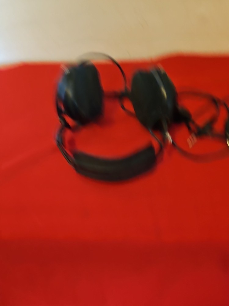 Flightcom Aviation Headset Black Model Unknown
