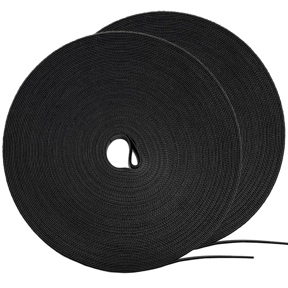 164ft x 1/2 inch Reusable Fastening Cable Ties, Hook and Loop Roll, Self-Grip...