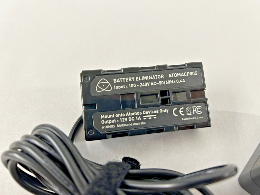 A/C Power Supply Bundle for ATOMOS Monitors (NP-Connector)