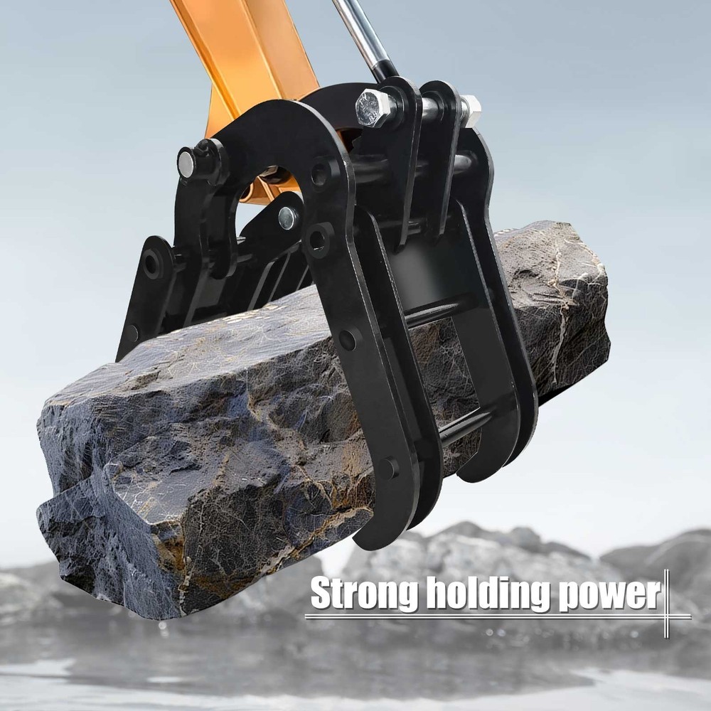 NEW Grapple Wide Opening Grabber Mini Excavator Attachment For Small Diggers