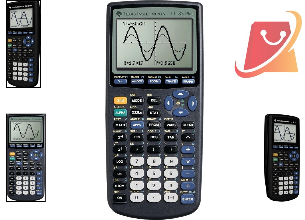 Graphing Calculator, Plastic, Standard Size, SAT PSAT ACT AP IB, Multi-Function