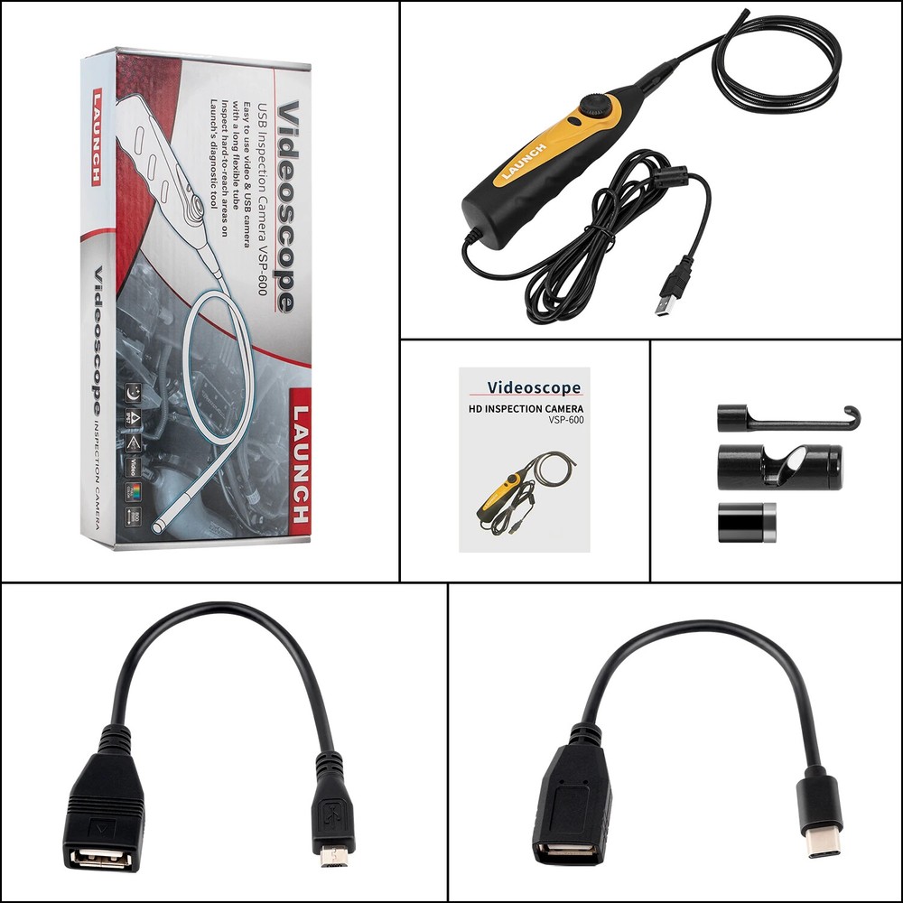 Obd2 Scanner Video Scope Camera Digital Inspection Camera Work X431 V X431 VX431