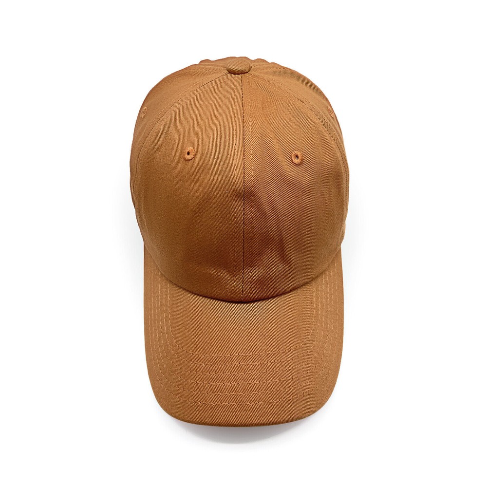Cotton Dad Hat Adjustable Baseball Caps for Men and Women in Solid Plain Colors