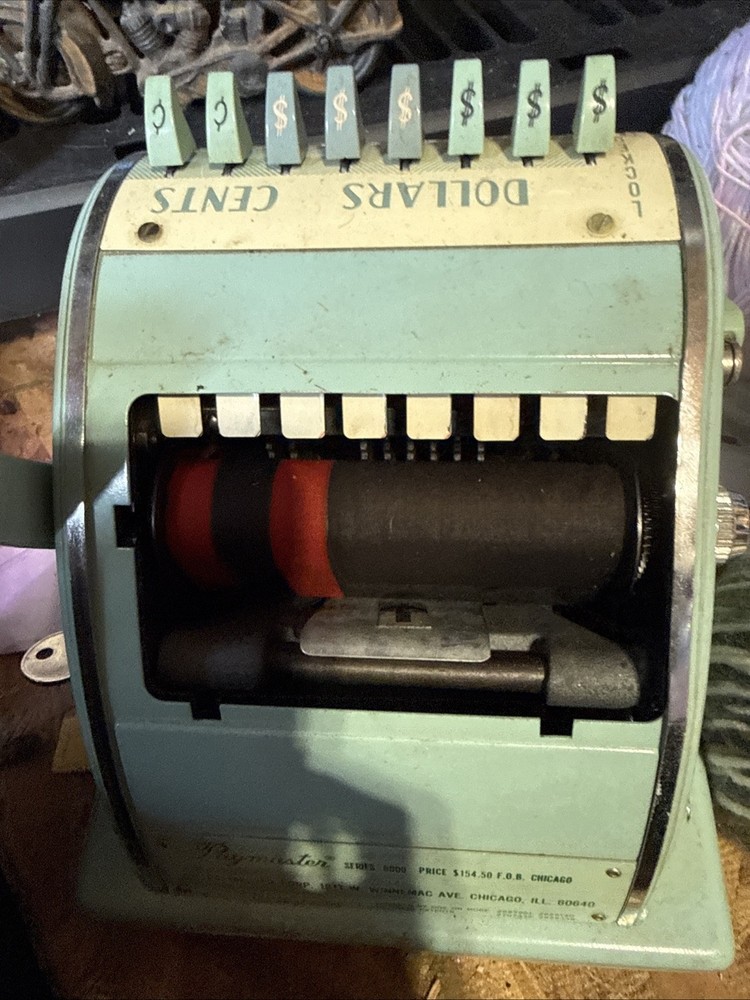 PAYMASTER SERIES 8000 Ribbon Check Writer