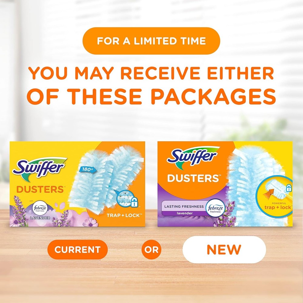 Swiffer Dusters Multi-Surface Duster Refills, Lavender Scent, 10 ct