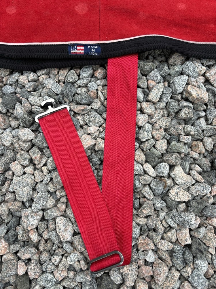 78” Triple Crown Custom Blanket - HAS SEVERAL FLAWS!!