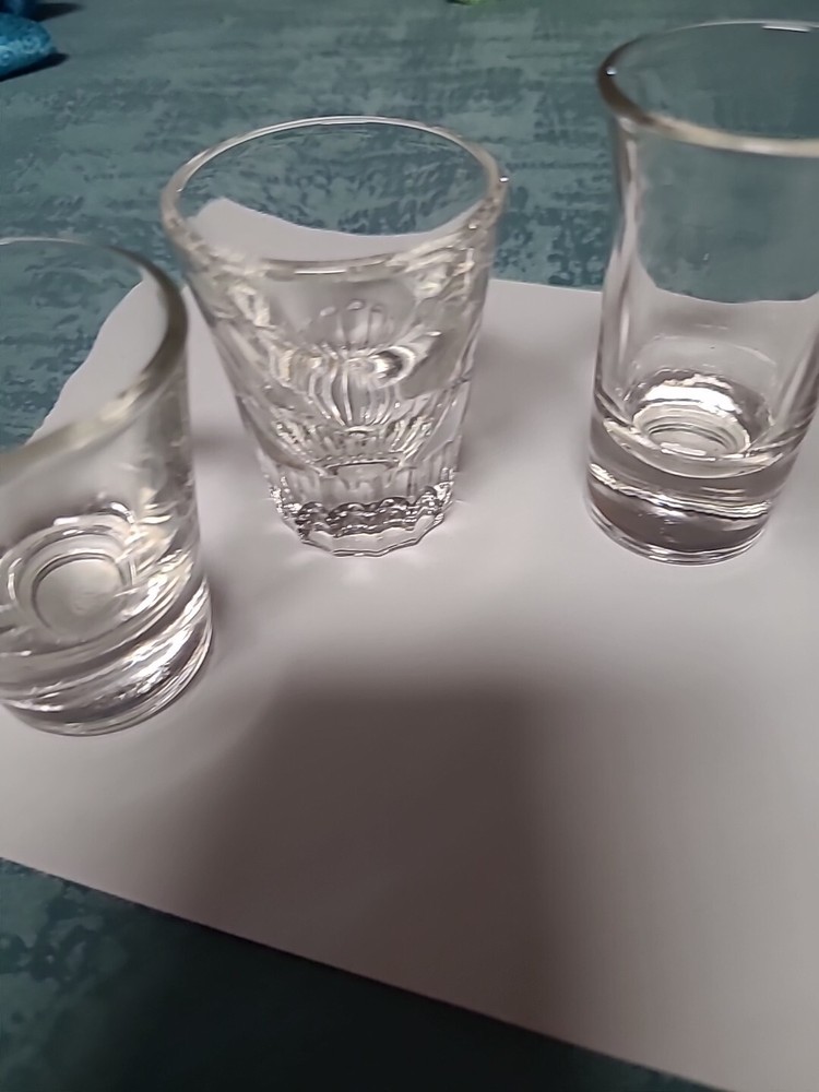 SHOT GLASSES FOUR TOTAL