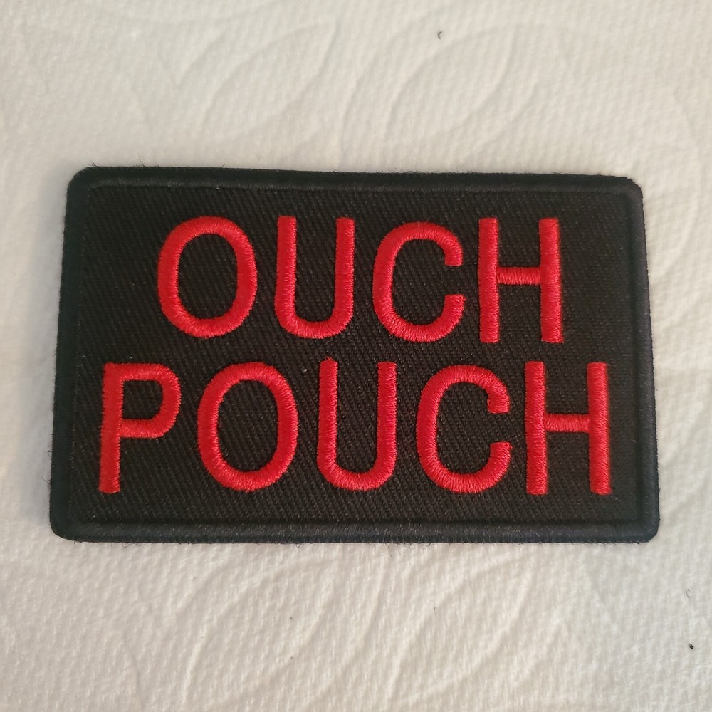 OUCH POUCH TACTICAL MORALE PATCH HOOK AND LOOP NEW