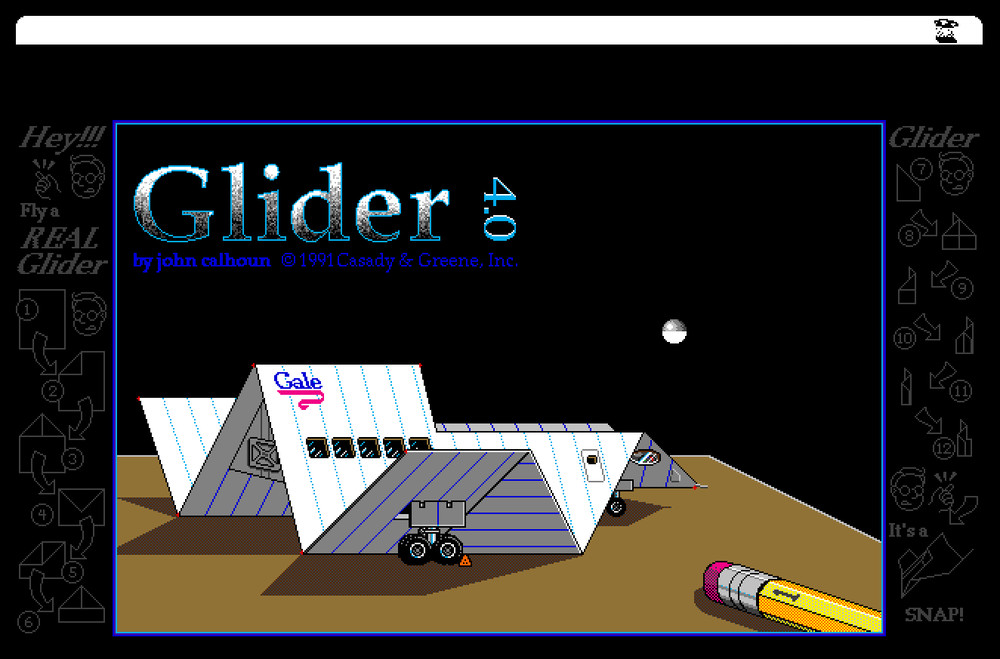 GLIDER: Apple II & Mac Versions on Floppy Disks: Retro / Vintage Software 🍎➕🍏