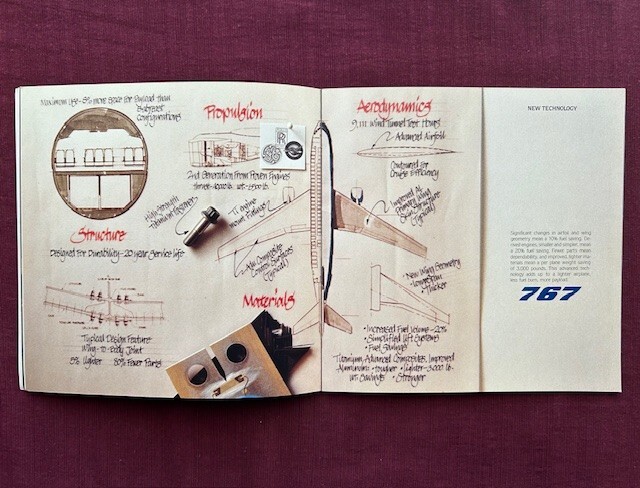 Boeing 767 1978 Brochure