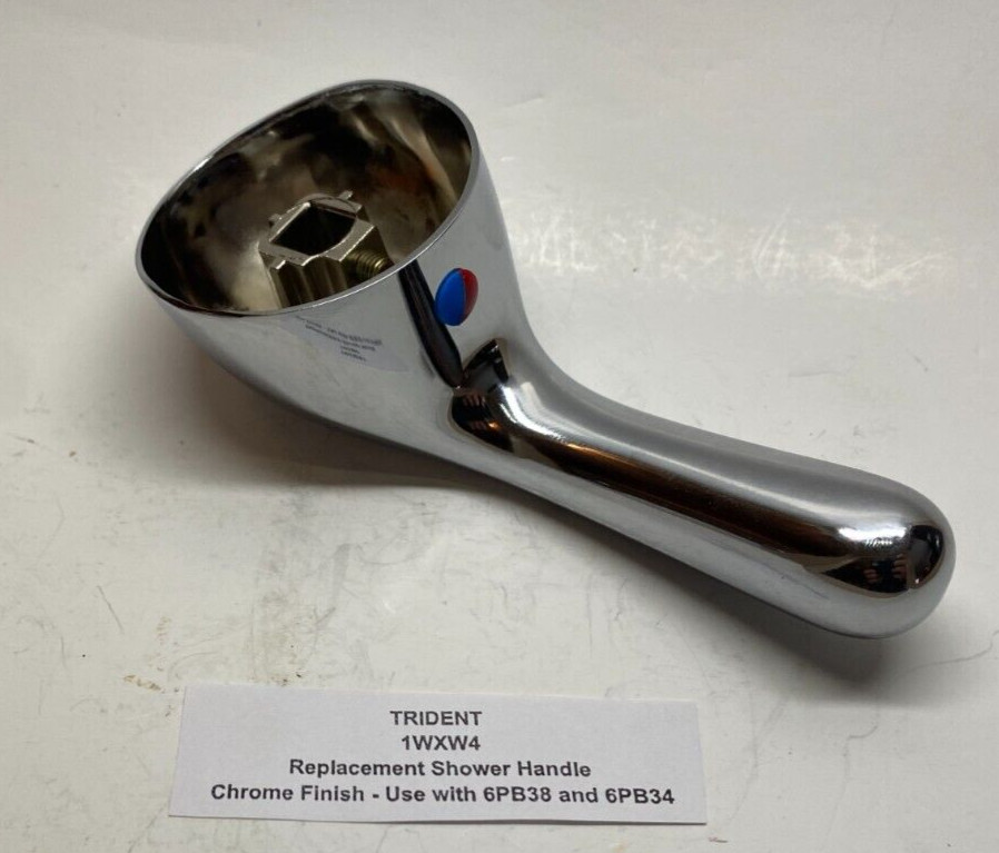 TRIDENT 1WXW4 Replacement Shower Handle (Use with 6PB38 and 6PB34)