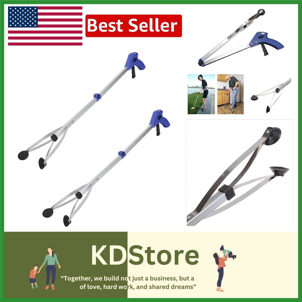 Ergonomic 32" Foldable  Grabber - Dual Pack for Versatile Accessibility