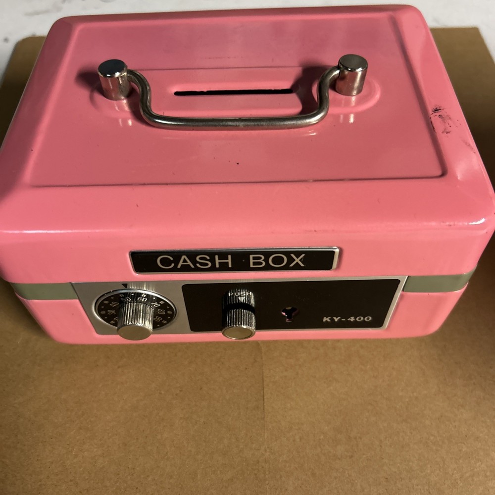 PINK CASH BOX H4