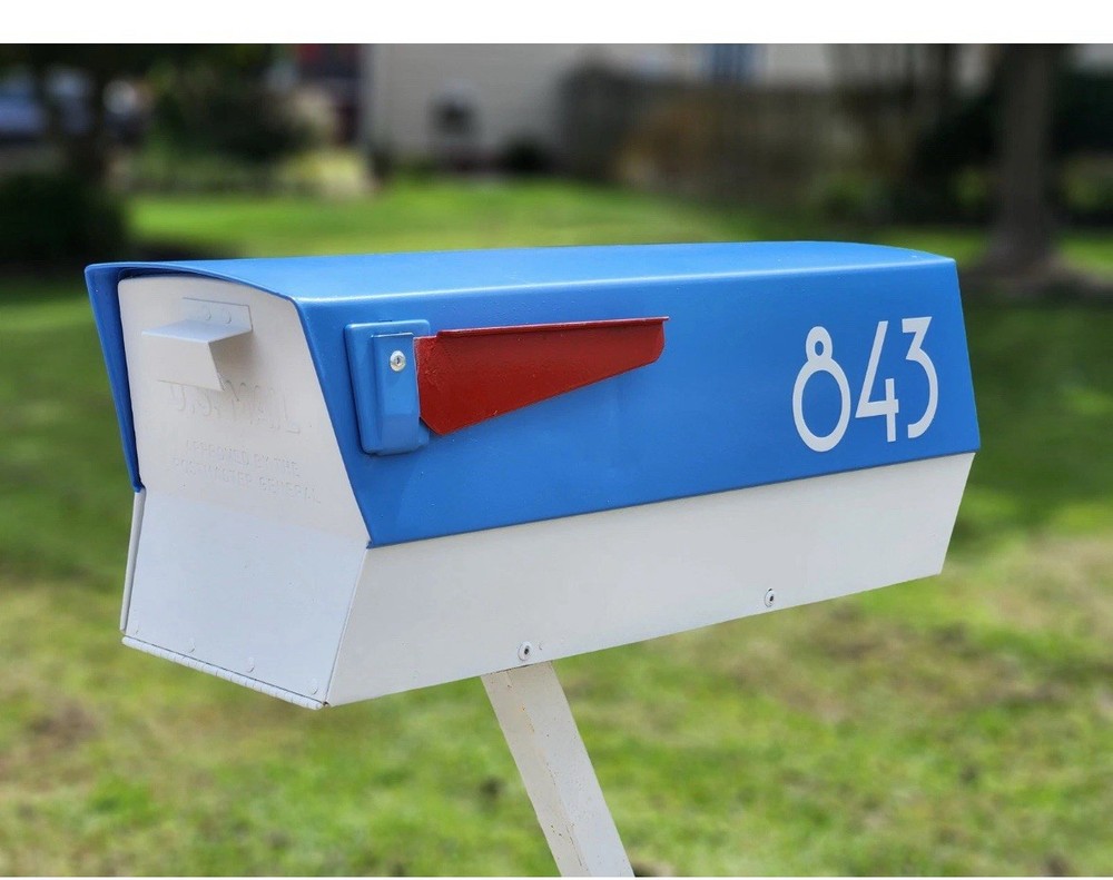 Mid Century Vintage Mailbox Mail Box - Postbox rare Mid Mod Read💕