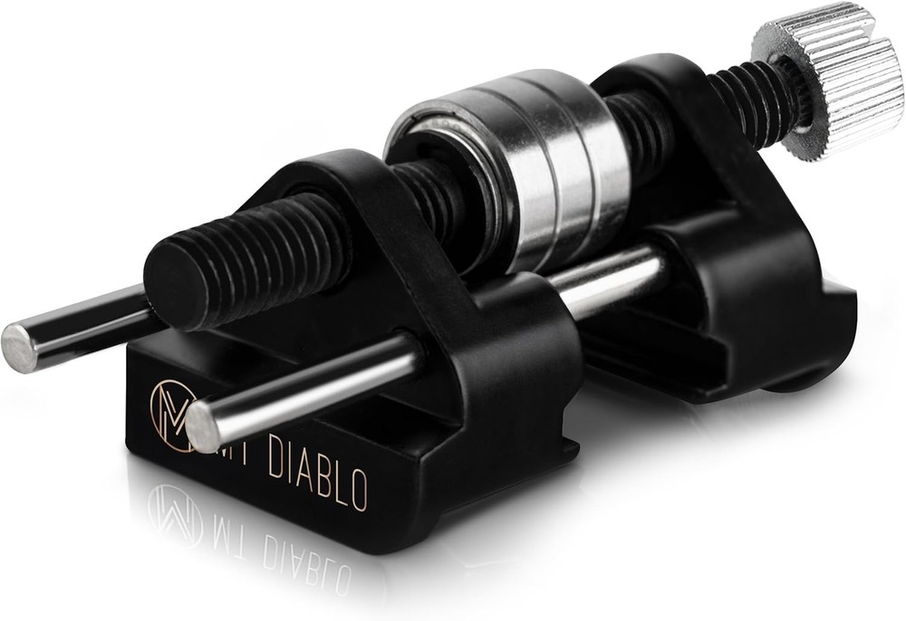 Mt Diablo Chisel Sharpening Kit - Precision Honing Guide for Black and Chrome