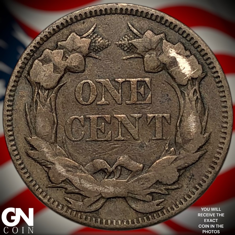 1857 Flying Eagle Cent Penny Z4870