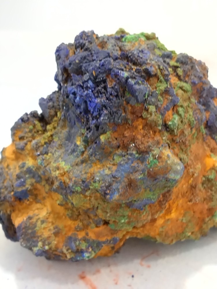 C32...Azurite/Malachite...Morocco